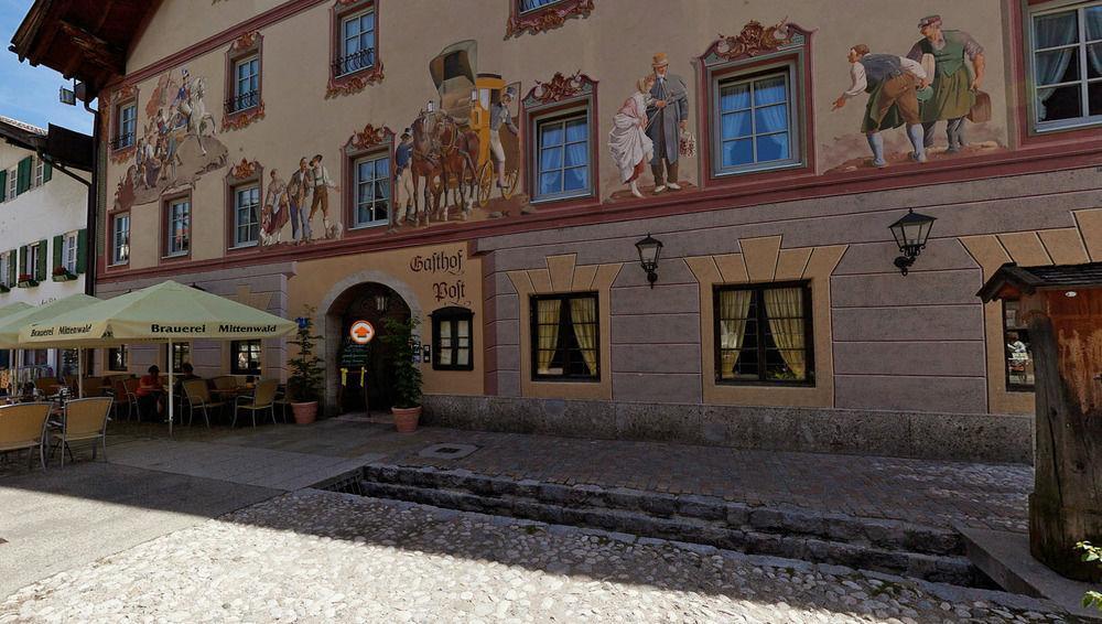 Post-Hotel Mittenwald Exterior foto