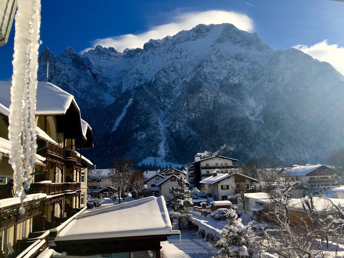 Post-Hotel Mittenwald Exterior foto